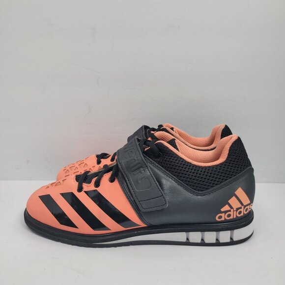 Adidas Powerlift 3.1 Women's Coral Black Weightlifting Shoes US Size 8 - Picture 2 of 8